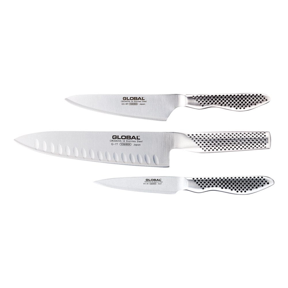 Global Classic Knife Set - 3 Piece  (G773889) Global