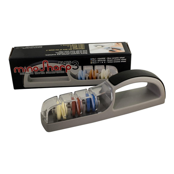 Global MinoSharp Plus 3 Stage Ceramic Water Sharpener Global