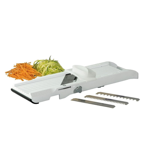 Borner V5 (V) Mandolin Vegetable/Fruit Slicer Cutter Chopper + Safety Holder