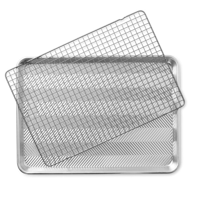 Nordic Ware Prism Half Sheet with Grid - 45.5 x 32.5 x 3cm