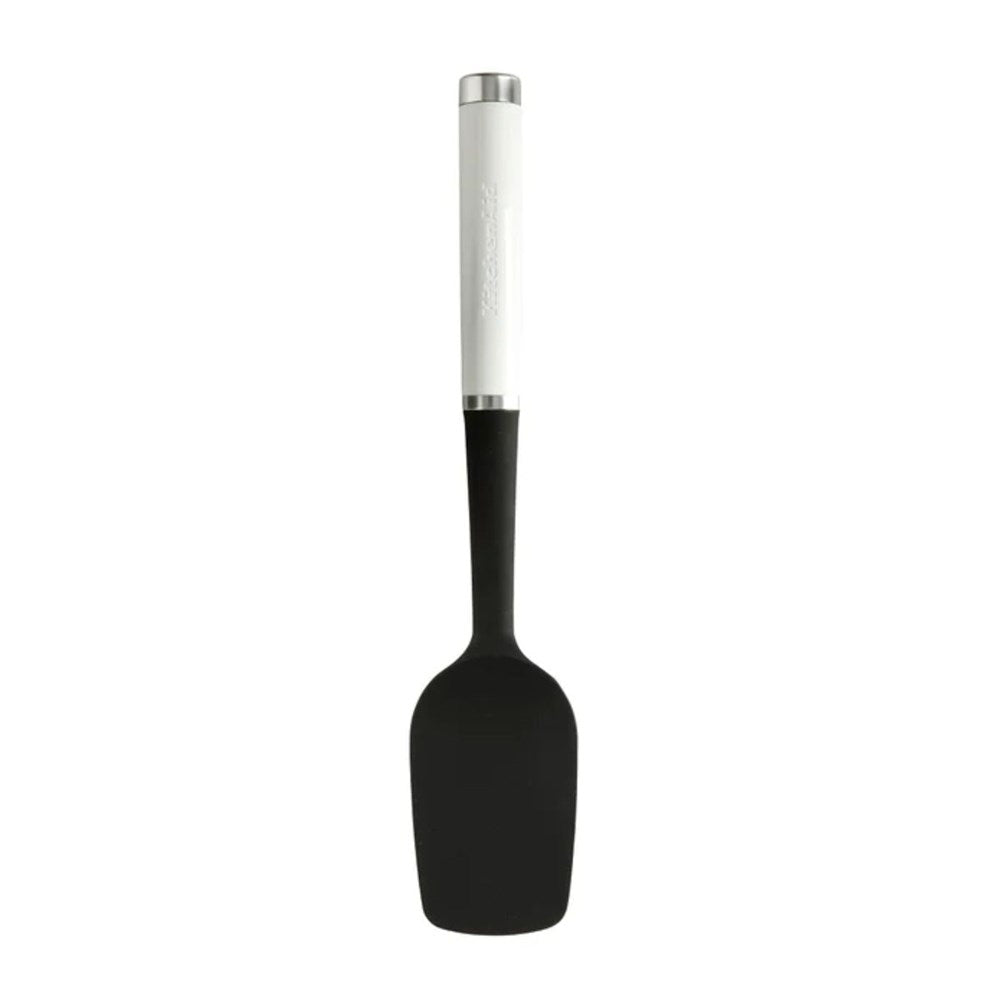 KitchenAid White Silicone Spoon Spatula at