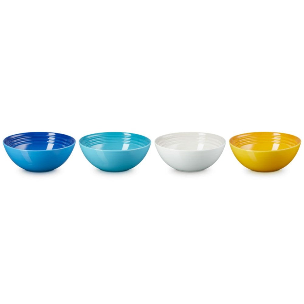 Le Creuset Stoneware Riviera Collection Cereal Bowl - Set of 4