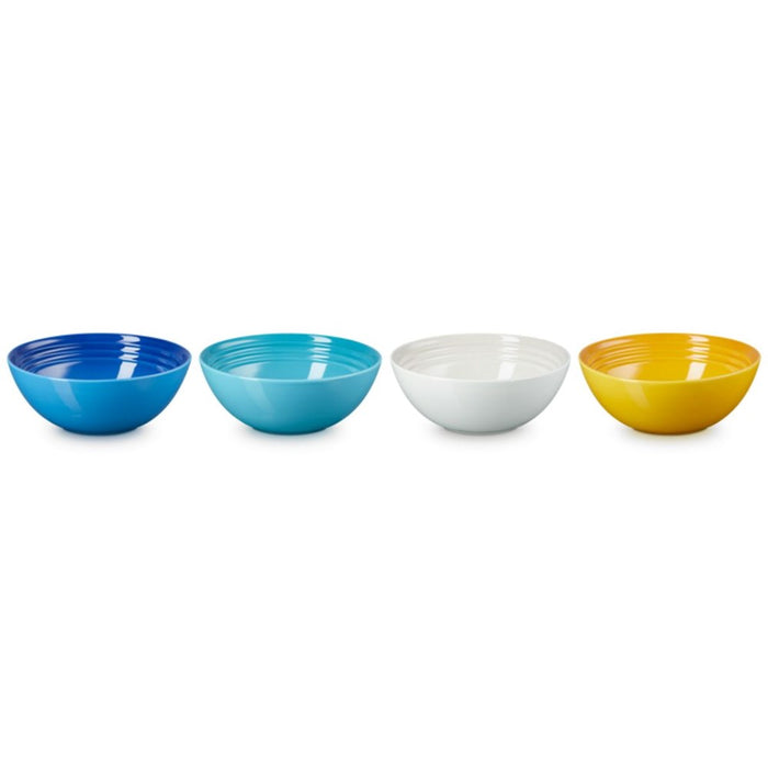 Le Creuset Stoneware Riviera Collection Cereal Bowl - Set of 4
