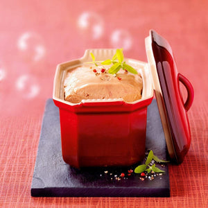 Le Creuset Stoneware Heritage Terrine with Press, Cerise - 32cm Le Creuset