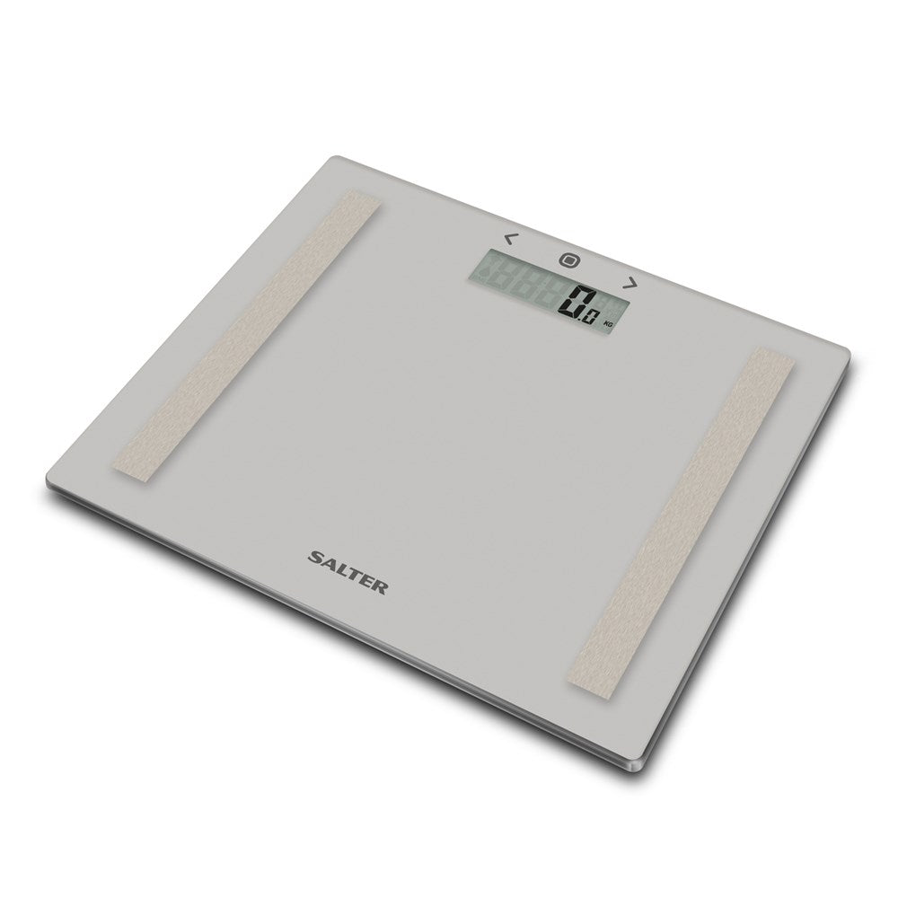 Salter Compact Glass Analyser Bathroom Scale Salter