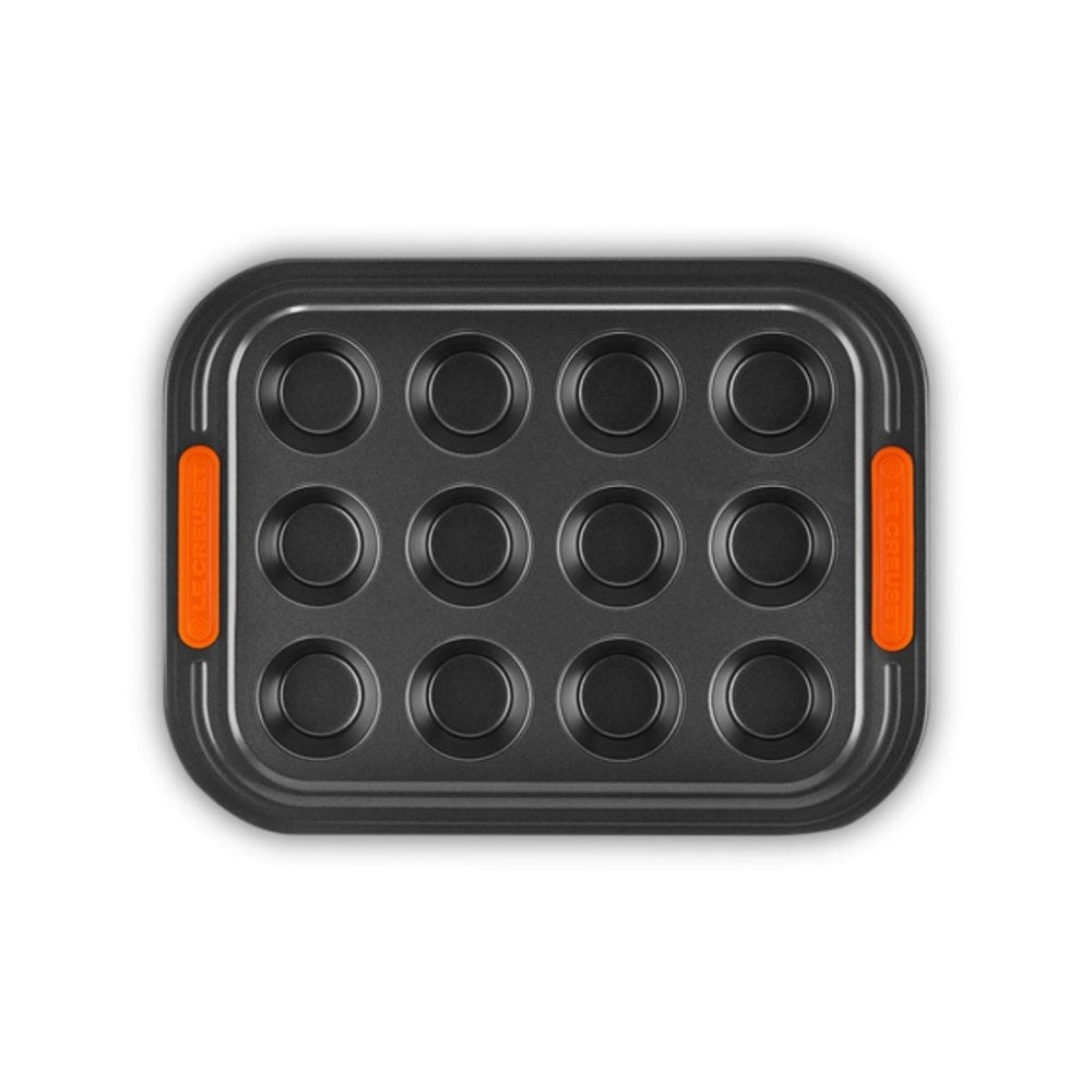 Le Creuset Toughened Non-Stick Mini Muffin Tray - 12 Cup Le Creuset
