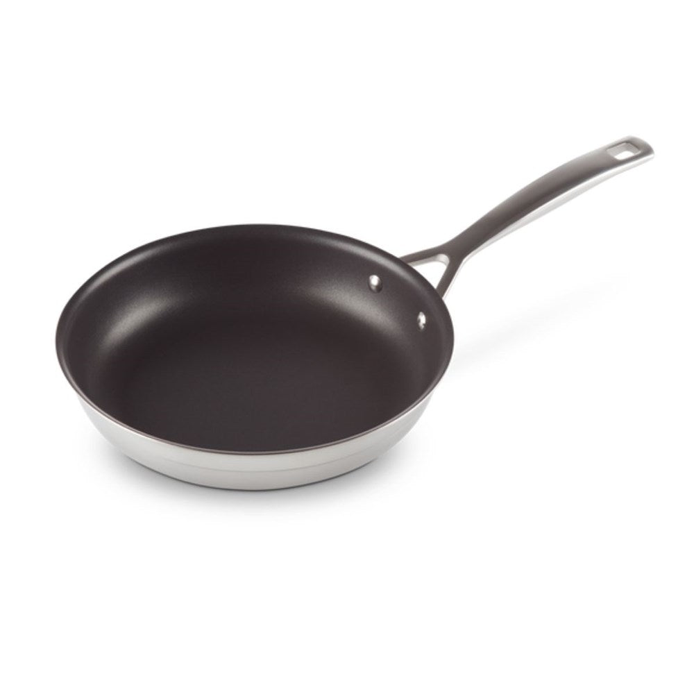 Le Creuset Classic 3 Ply Stainless Steel Non-Stick Fry Pan - 24cm Le Creuset