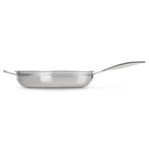 Le Creuset Classic 3 Ply Stainless Steel Fry Pan with Helper Handle - 28cm Le Creuset