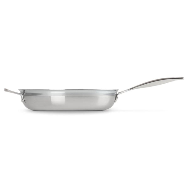 Le Creuset Classic 3 Ply Stainless Steel Fry Pan with Helper Handle - 28cm Le Creuset