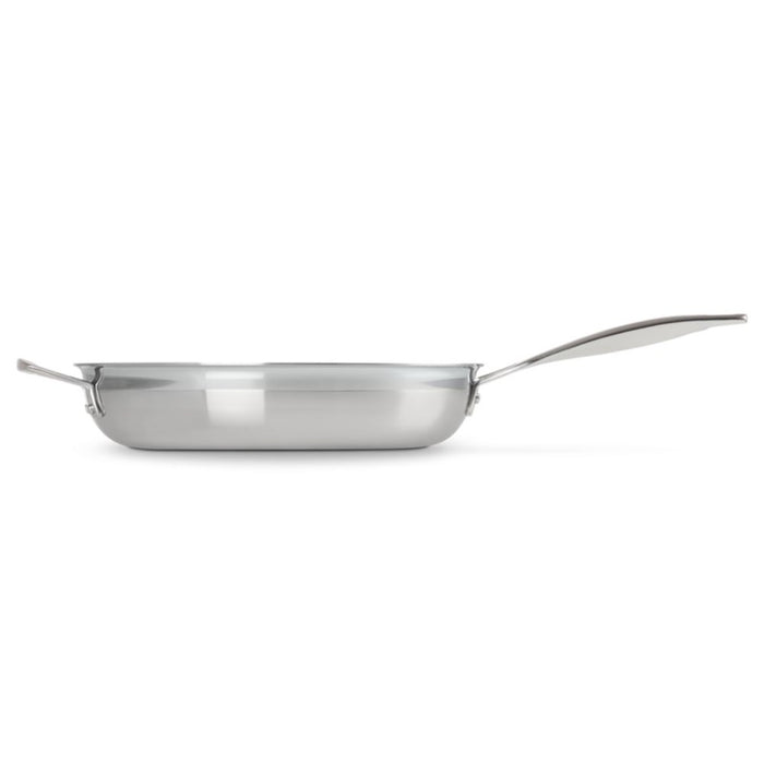 Le Creuset 3 Ply Stainless Steel Fry Pan with Helper Handle - 28cm