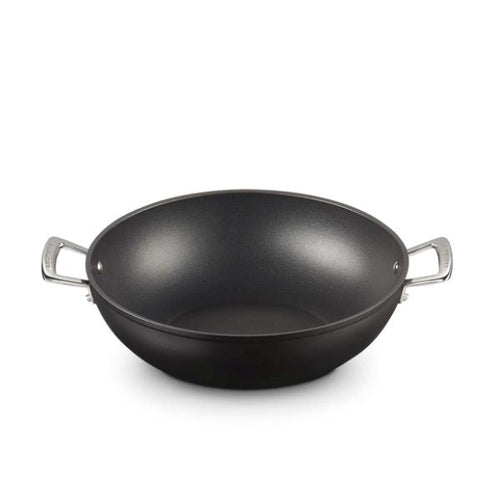 Le Creuset Toughened Non-Stick Wok - 32cm Le Creuset
