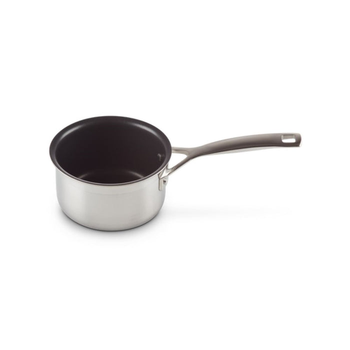 Le Creuset 3 Ply Stainless Steel Non-Stick Milk Pan - 14cm