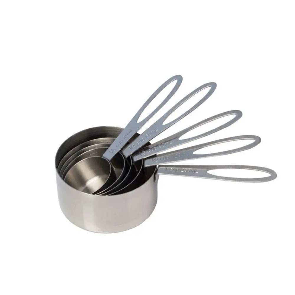 Cuisena Stainless Steel Measuring Cup Set - 5 Piece Cuisena