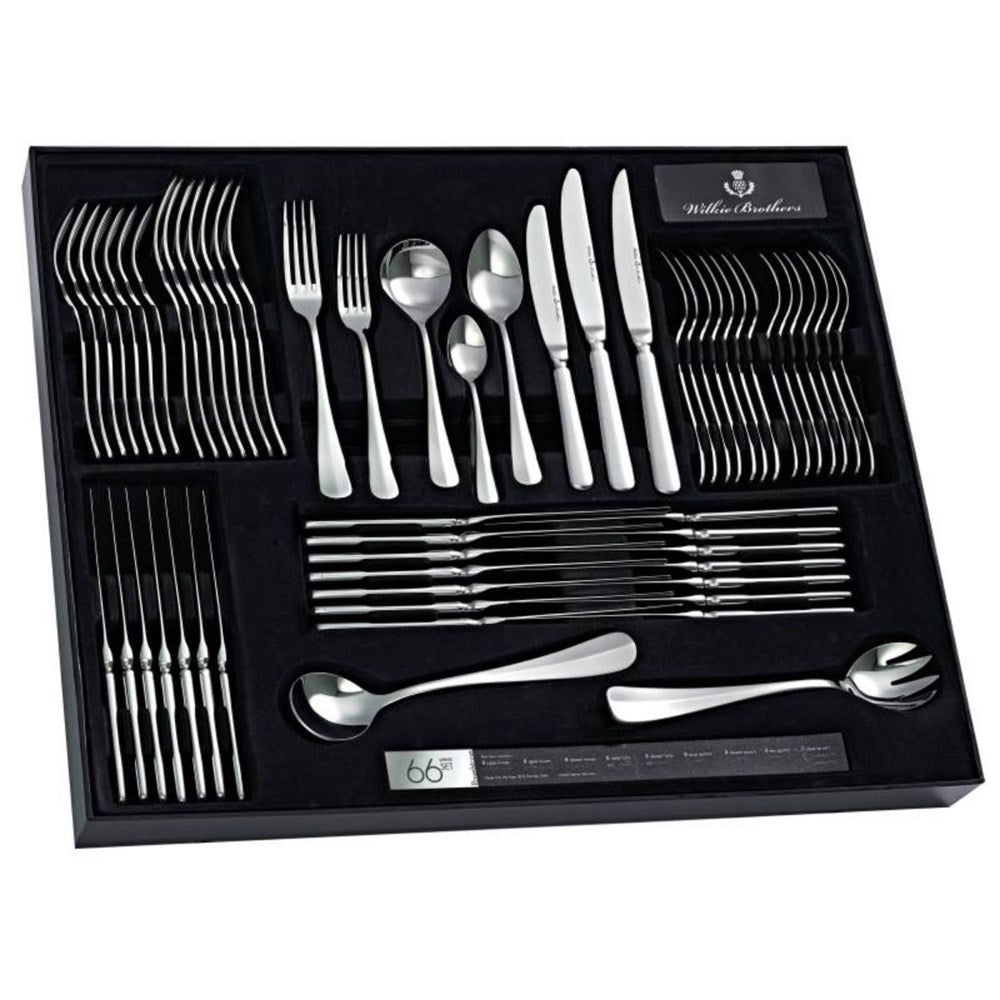 Wilkie Brothers Ravelstone Cutlery Set - 66 Piece
