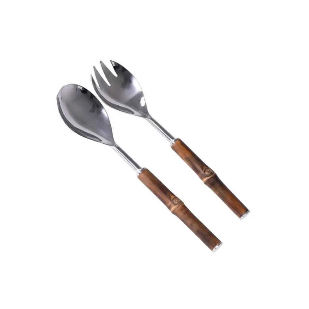 Wilkie Brothers Bamboo Salad Server Set -  2 Piece