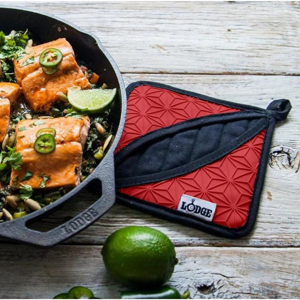 Lodge Silicone Trivet Potholder - Red Lodge