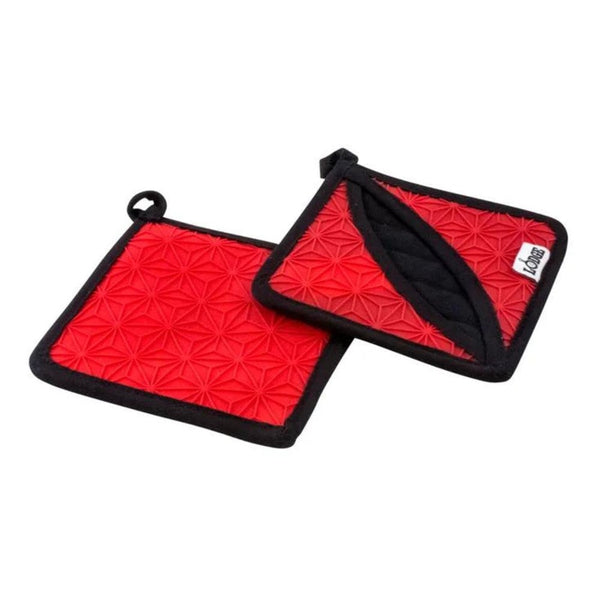 Lodge Silicone Trivet Potholder - Red Lodge