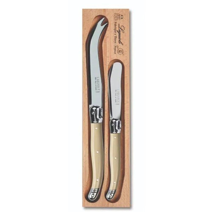 Andre Verdier Laguiole Cheese Knife/Spreader Set