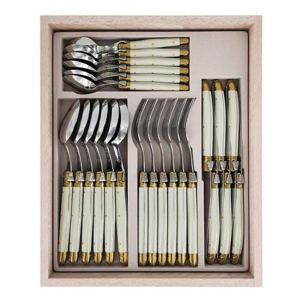 Andre Verdier Laguiole Cutlery Set - 24 Pc Andre Verdier Laguiole