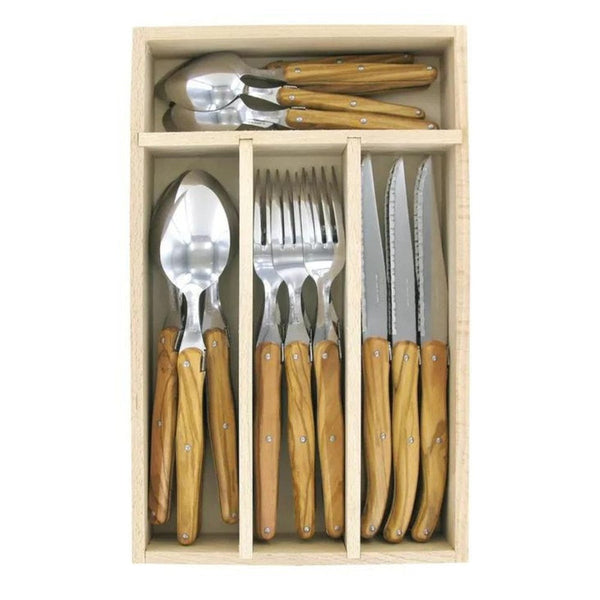 Andre Verdier Laguiole Cutlery Set - 24 Pc Andre Verdier Laguiole