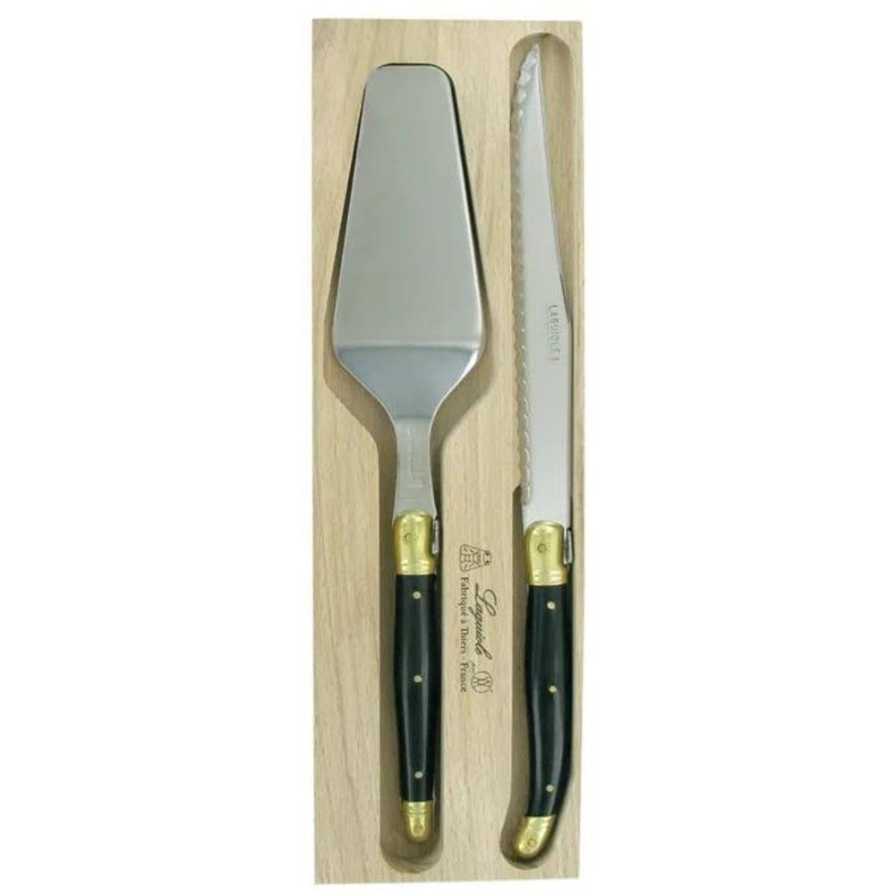 Andre Verdier Laguiole Cake Slice Server Set - Home Essentials
