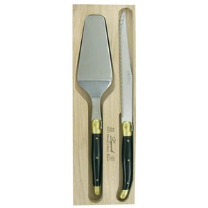 Andre Verdier Laguiole Cake Slice Server Set - Home Essentials