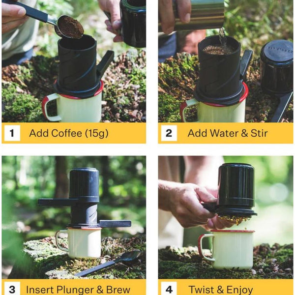 Barista and Co Twist Press 2.0 Compact Coffee Maker