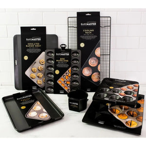 Bakemaster Non-Stick American Muffin Pan - 6 Cup Bakemaster