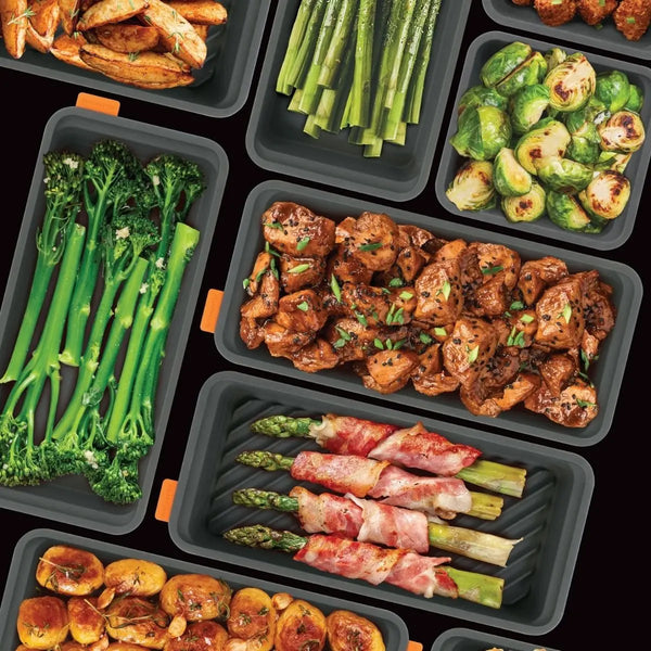 Bakemaster Silicone Mini Loaf Pan - 12 cup Bakemaster