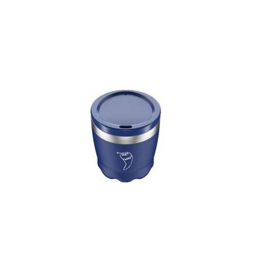 Chilly's Double Wall Insulated Coffee Cup Matte Blue - 230ml Chillys