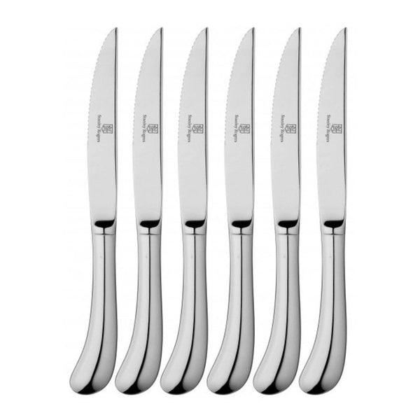 Stanley Rogers Pistol Grip Steak Knives - Set of 6 Stanley Rogers