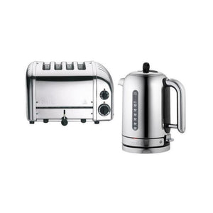 Dualit 4 Slice Classic Toaster & Dualit 1.7L Cordless Classic Jug Dualit