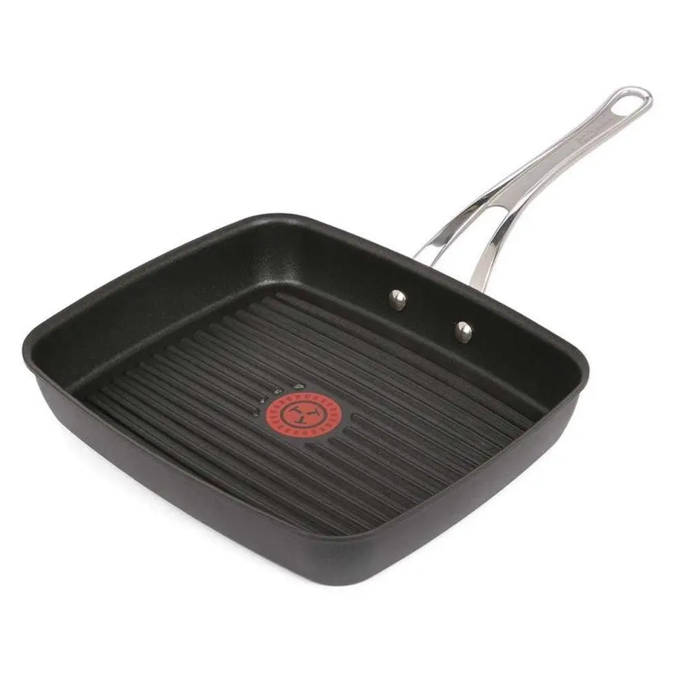 Jamie Oliver Premium Cast Aluminium Induction Shark Tooth Grill - 27cm x 23cm