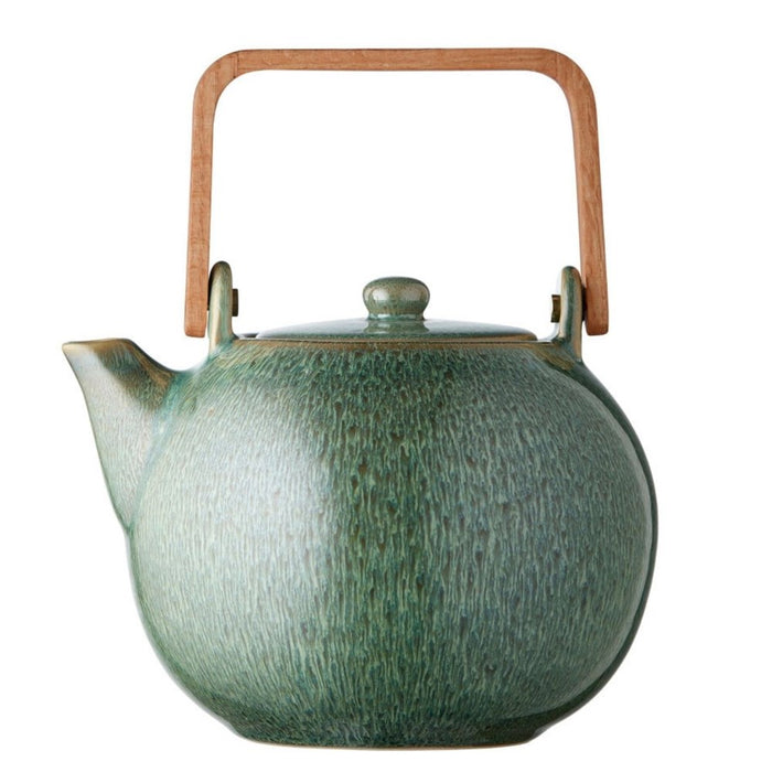 Bitz Stoneware Teapot Green - 1.2L