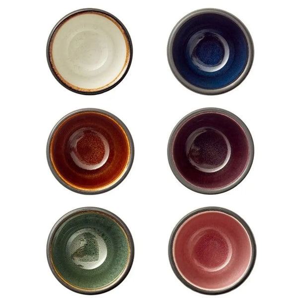 Bitz Espresso Multicolour Cups - Set of 6 Bitz