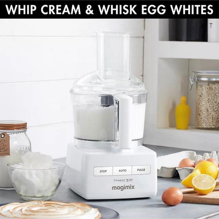 Magimix Compact 3200 Food Processor - White