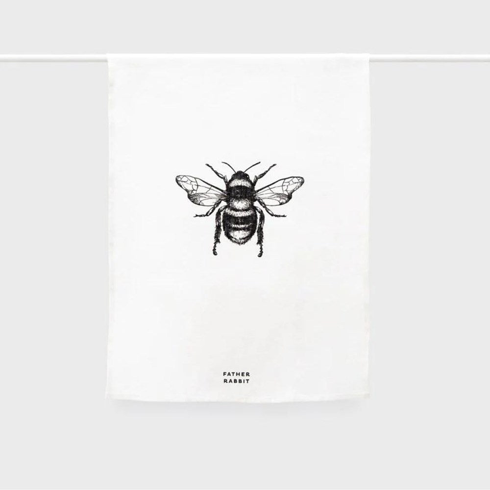 Father Rabbit Tea Towel - Bee Father Rabbit
