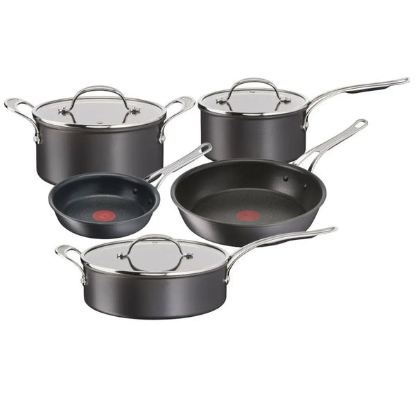 Jamie Oliver Cooks Classic Induction Hard Anodised Cookware Set - 5 Piece Jamie Oliver