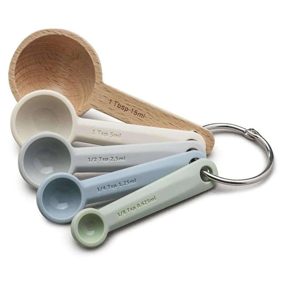 Zeal Silicone and Beechwood Measuring Spoons Zeal