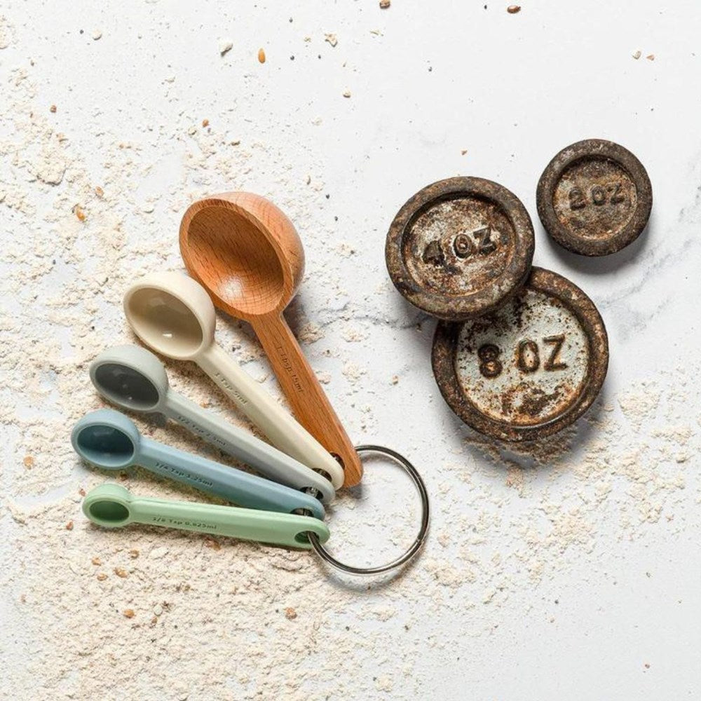 Zeal Silicone and Beechwood Measuring Spoons Zeal
