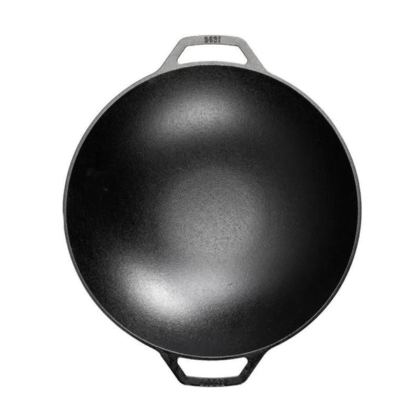 Lodge Cast Iron Wok - 35.5cm Lodge