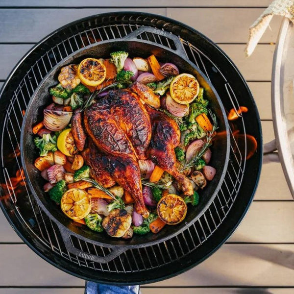 Lodge Cast Iron Pan Dual Handle - 43 x 7cm Lodge