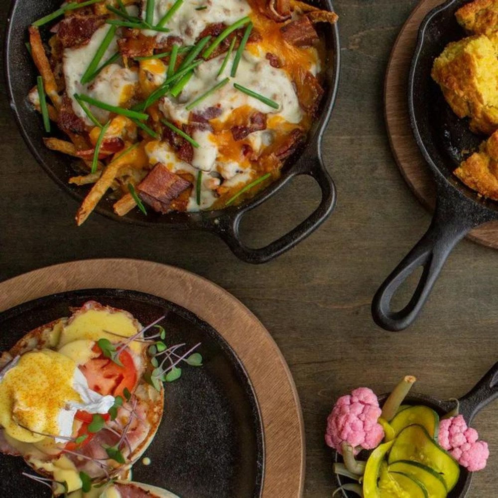 Lodge Cast Iron Round Pan Dual Handle - 20 x 5cm Lodge