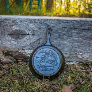 Lodge Cast Iron Wildlife Skillet Duck - 20cm x 5cm Lodge