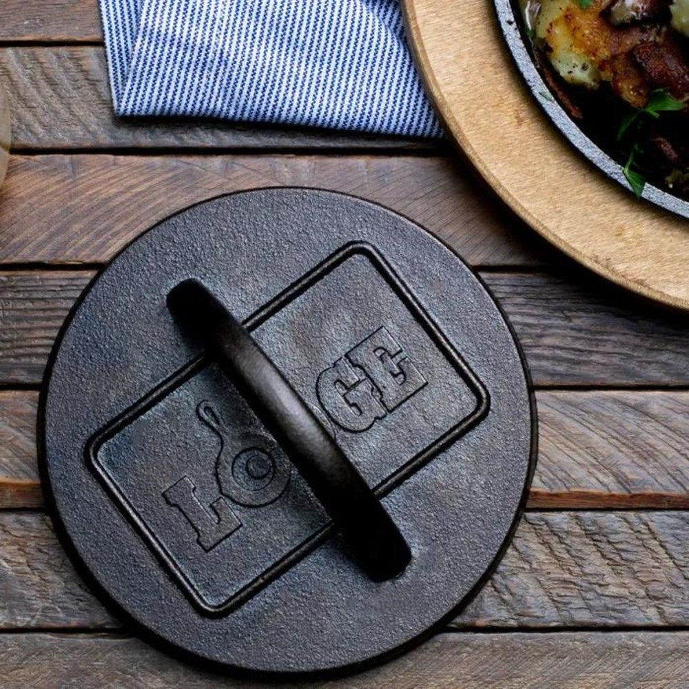 Lodge Cast Iron Burger Press - 16cm Lodge