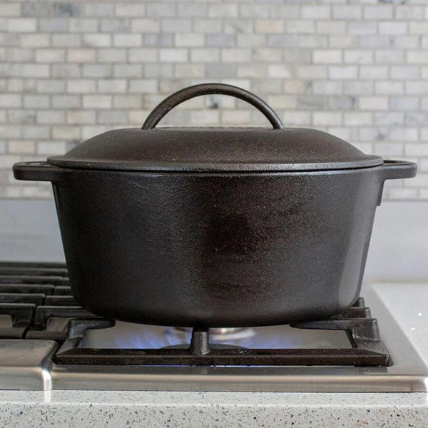 Lodge Cast Iron Dutch Oven with Loop Handle - 4.7L Lodge