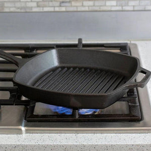 Lodge Cast Iron Square Grill - 26cm Lodge