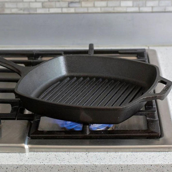Lodge Cast Iron Square Grill - 26cm Lodge