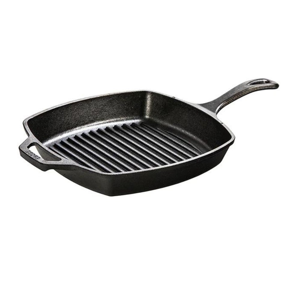 Lodge Cast Iron Square Grill - 26cm Lodge