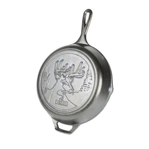 Lodge Cast Iron Wildlife Skillet Deer - 26cm x 5cm Lodge